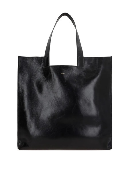  Bally Leather Tote Bag - Black 