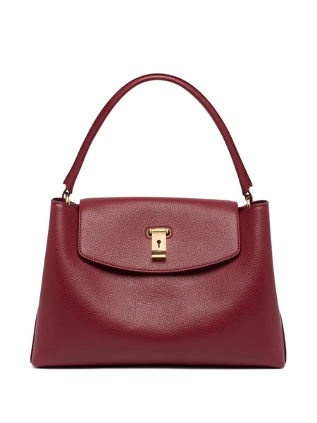  Bally Lock Me Handbag - Red 