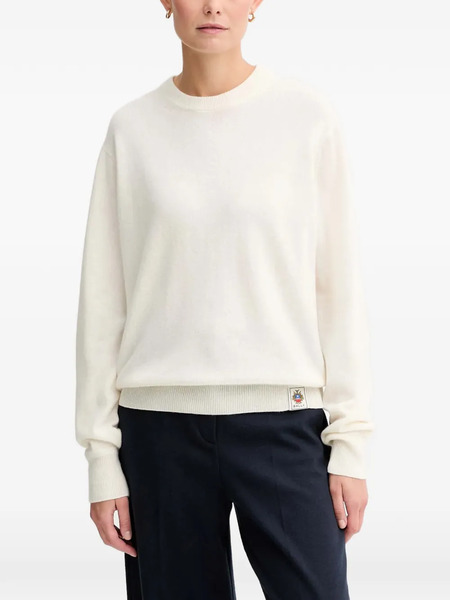  Bally Logo-patch Sweater - Neutrals 