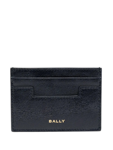  Bally Logo Print Cardholder - Blue 