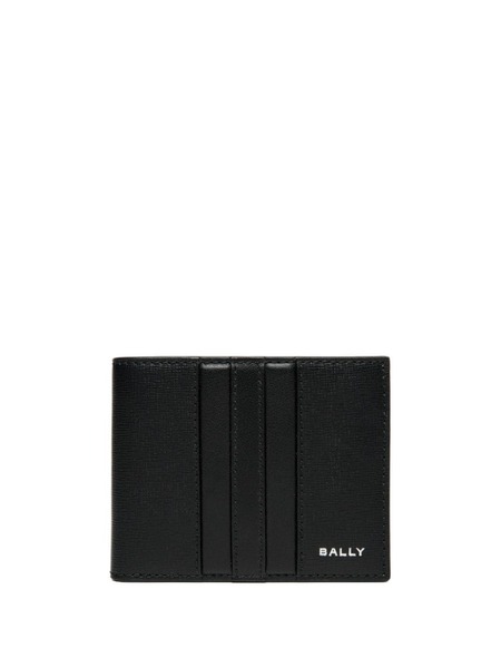  Bally Logo-print Leather Wallet - Black 
