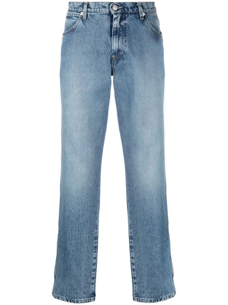  Bally Mid-rise Straight-leg Jeans - Blue 