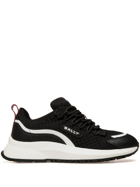  Bally Outline Logo-patch Sneakers - Black 