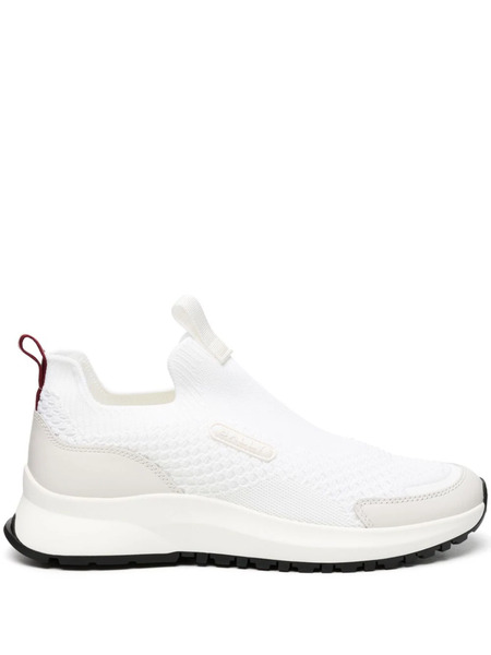  Bally Outline Logo-patch Sneakers - White 