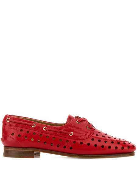  Bally Party Derby Shoes - Red 