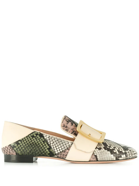  Bally Patchwork Loafers - Grey 