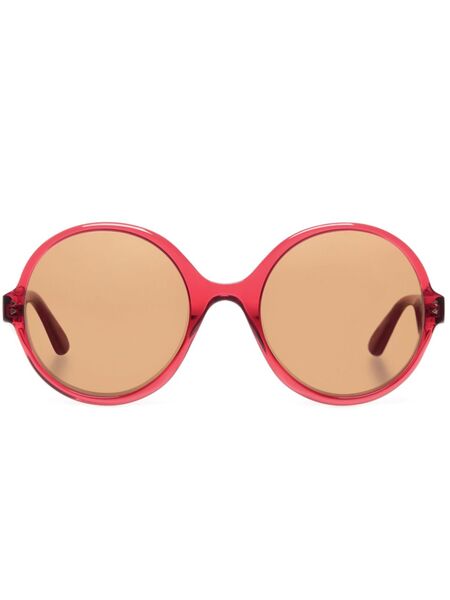  Bally Round-frame Sunglasses - Red 