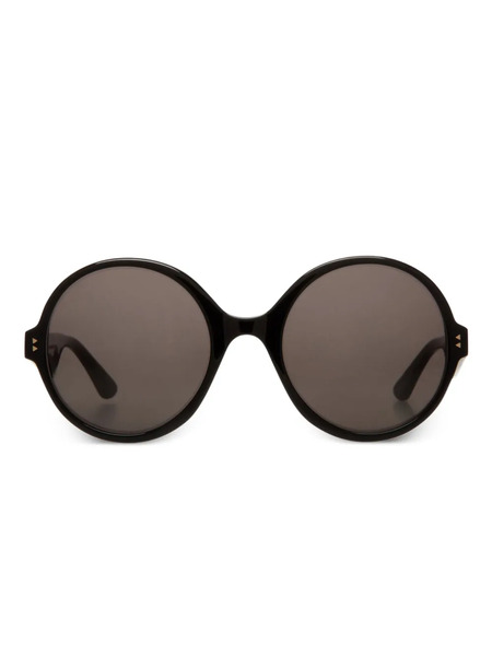  Bally Round Ursula Sunglasses - Black 