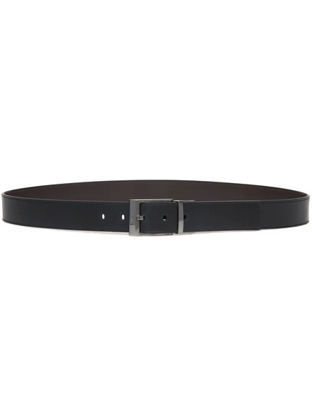  Bally Shiffie Reversible Belt - Black 