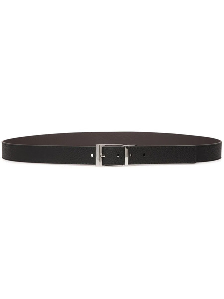  Bally Shiffie Reversible Belt - Black 
