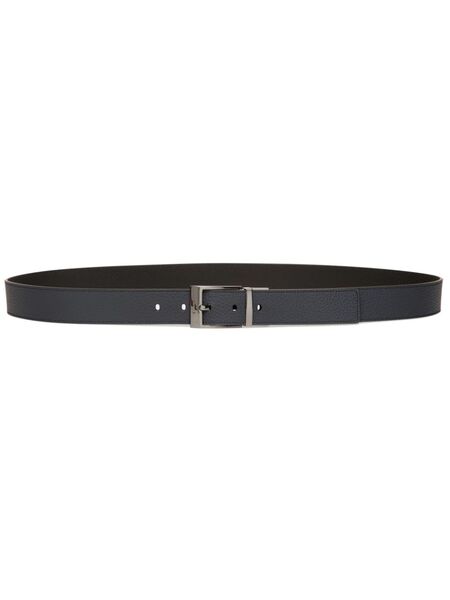  Bally Shiffie Reversible Belt - Blue 