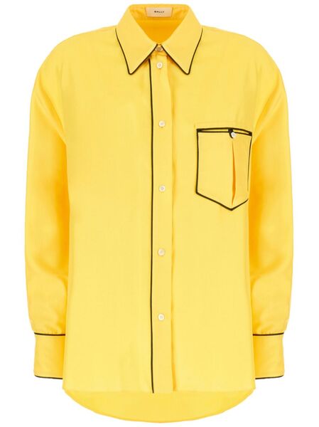  Bally Silk Shirt - Yellow 