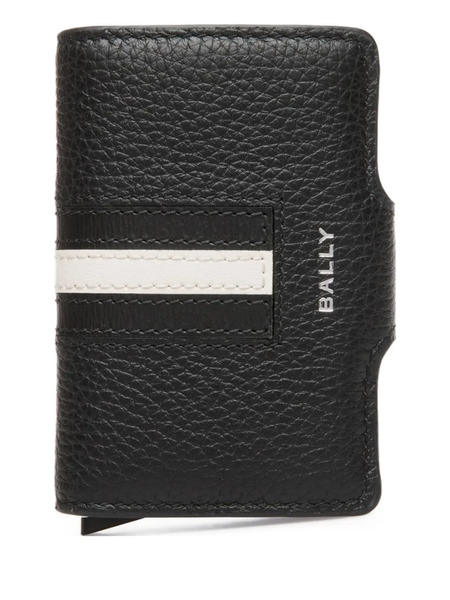  Bally Stripe-detail Wallet - Black 