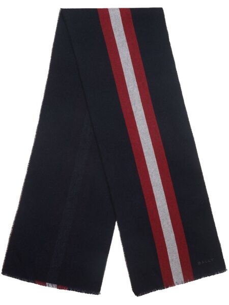  Bally Striped Scarf - Blue 