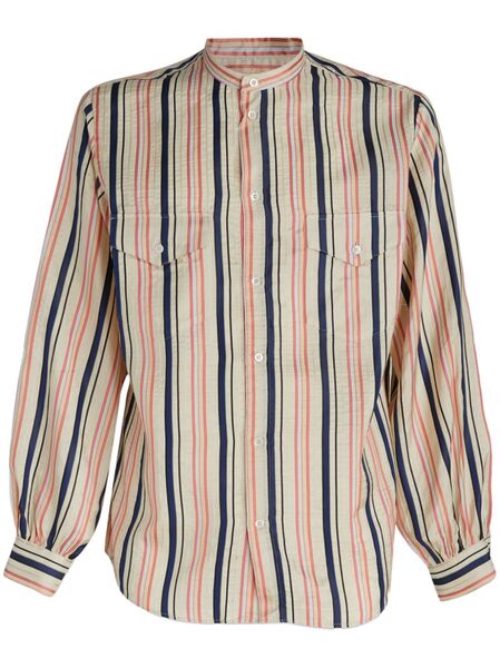  Bally Striped Shirt - Neutrals 