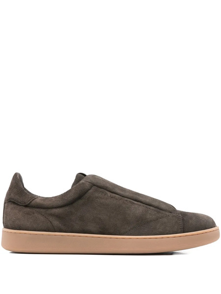  Bally Suede Sneakers - Brown 