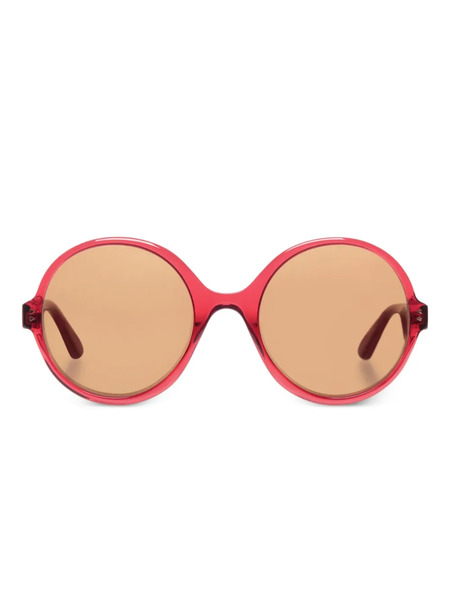  Bally Ursula Round-frame Sunglasses - Red 