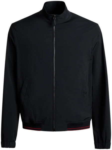  Bally Zip-up Bomber Jacket - Black 