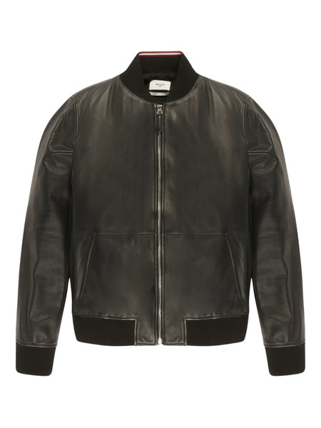  Bally Zipper Bomber Jacket - Black 