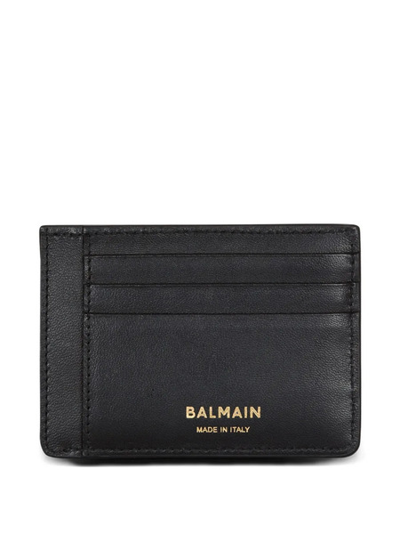  Balmain Anthem Card Holder - Black 