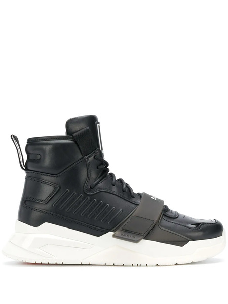  Balmain B-ball High-top Sneakers - Black 