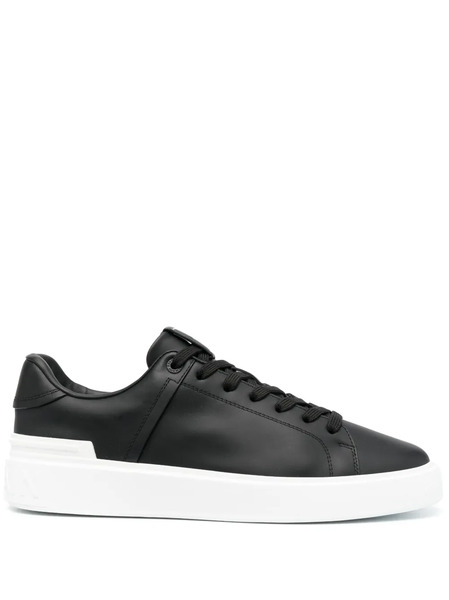  Balmain B-court Low-top Sneakers - Black 