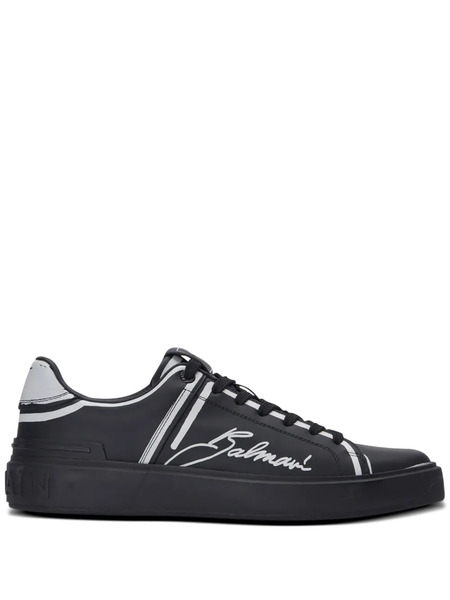  Balmain B-court Sneakers - Black 