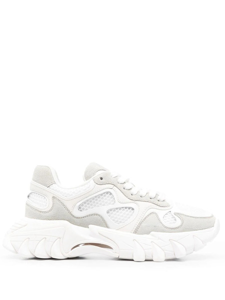  Balmain B-east Panelled Sneakers - White 