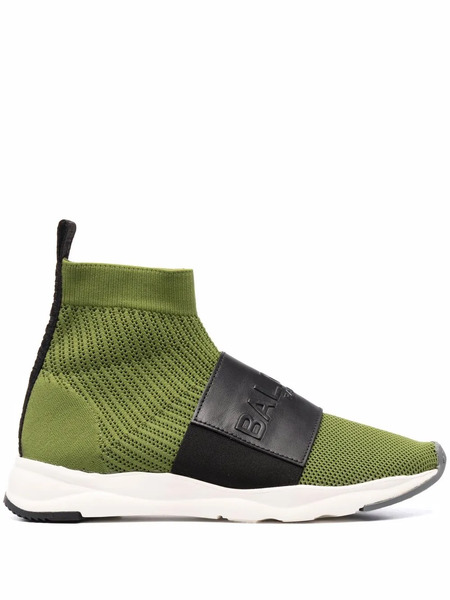  Balmain Cameron Running Sneakers - Green 
