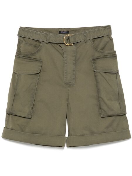  Balmain Cargo Shorts - Green 