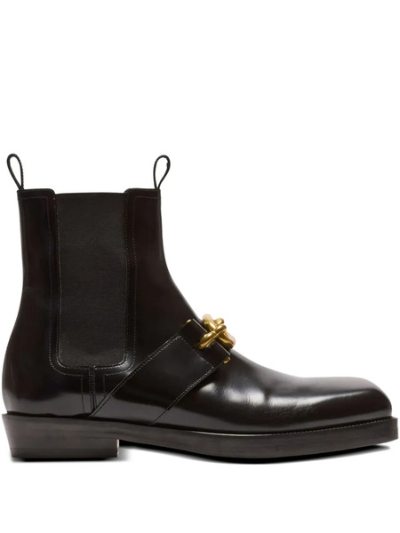  Balmain Chain-embellished Chelsea Boots - Black 
