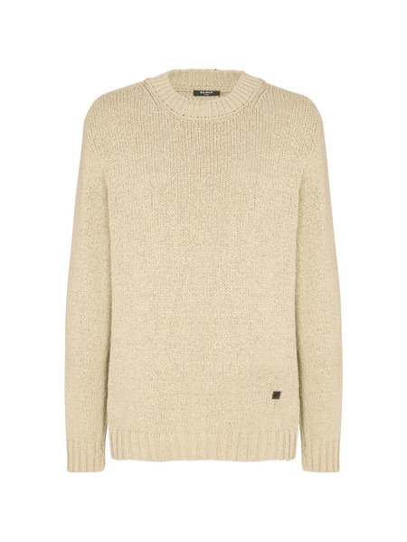  Balmain Crew-neck Sweater - Neutrals 