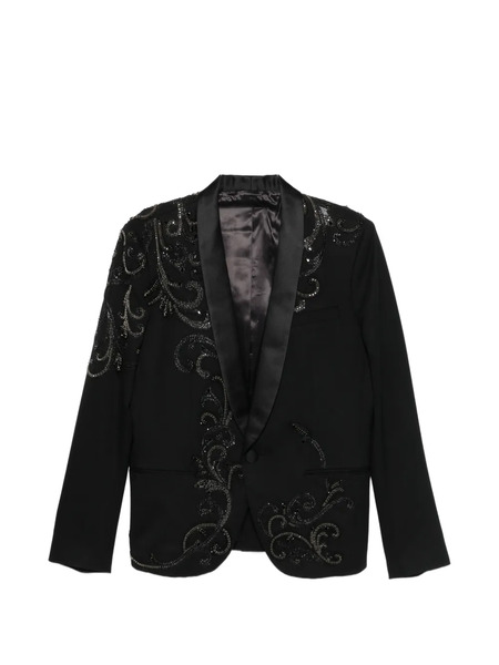  Balmain Crystal-embellished Blazer - Black 