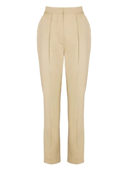  Balmain Darted Tailored Trousers - Neutrals 