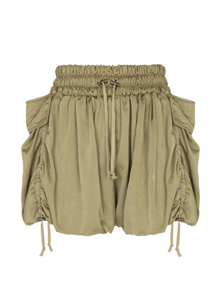  Balmain Drawstring-fastening Cargo Shorts - Green 