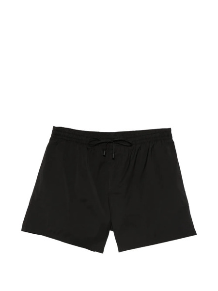  Balmain Drawstring-fastening Swim Shorts - Black 
