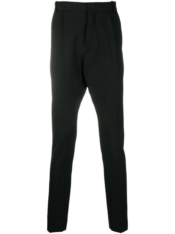  Balmain Drop-crotch Trousers - Black 