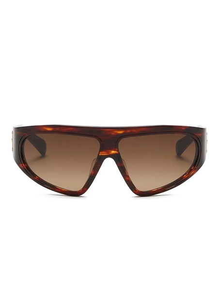  Balmain Eyewear B-escape Shield-frame Sunglasses - Brown 