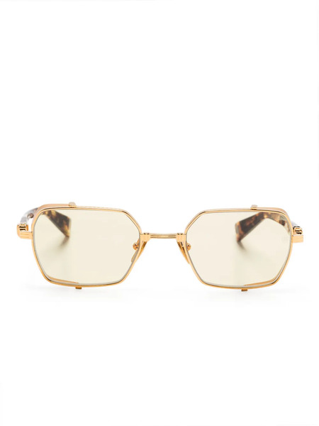  Balmain Eyewear Brigade Iii Sunglasses - Gold 