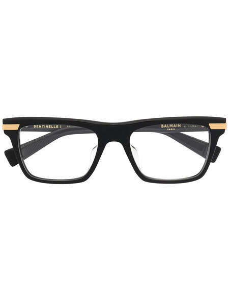  Balmain Eyewear Sentinelle I Rectangular Frame Glasses - Black 