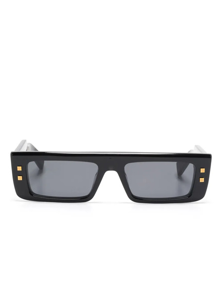 Balmain Eyewear Square-frame Sunglasses - Black 