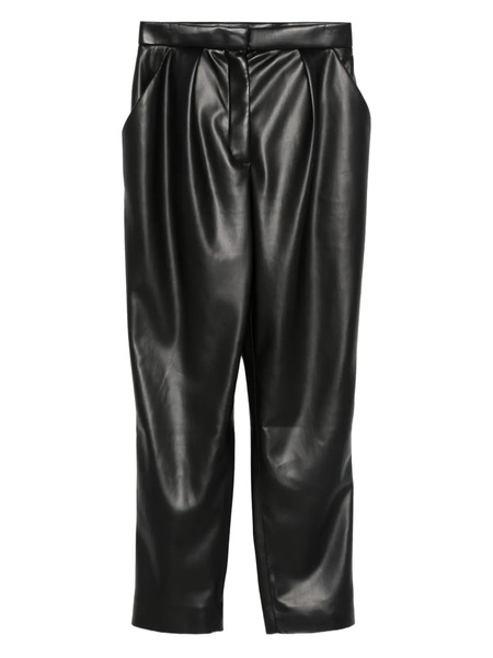  Balmain Faux-leather Trousers - Black 