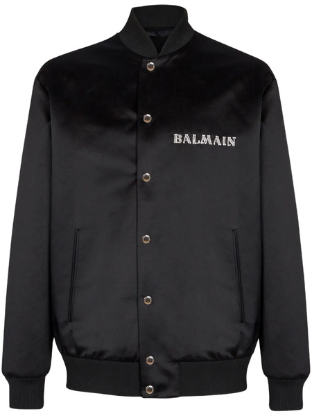  Balmain Galaxy Bomber Jacket - Black 