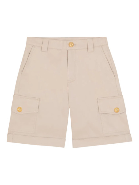  Balmain Kids Cargo Bermuda Shorts - Neutrals 