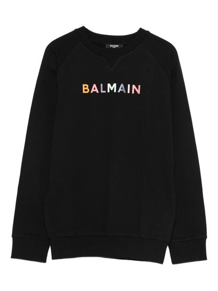  Balmain Kids Logo Sweatshirt - Black 