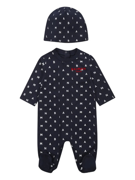  Balmain Kids Monogram Body - Blue 