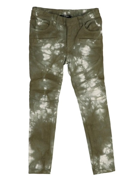  Balmain Kids Tie-dye Jeans - Green 
