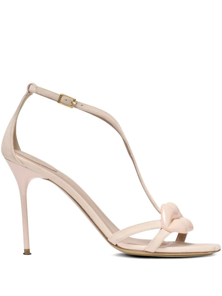  Balmain Lips Sandals - Neutrals 