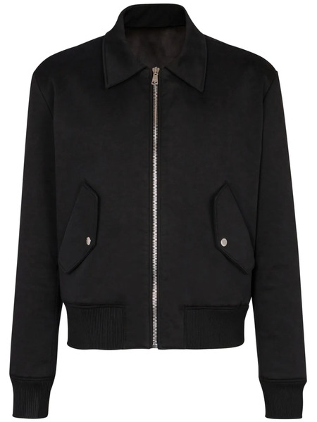  Balmain Logo-embroidered Bomber Jacket - Black 