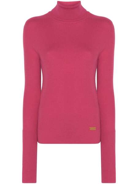  Balmain Logo-plaque Jumper - Pink 